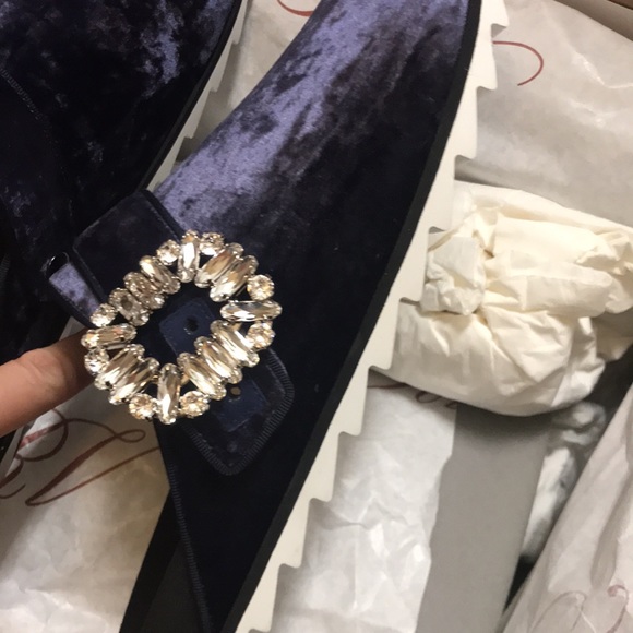 NA!! Roger vivier velvet mule - Picture 11 of 12